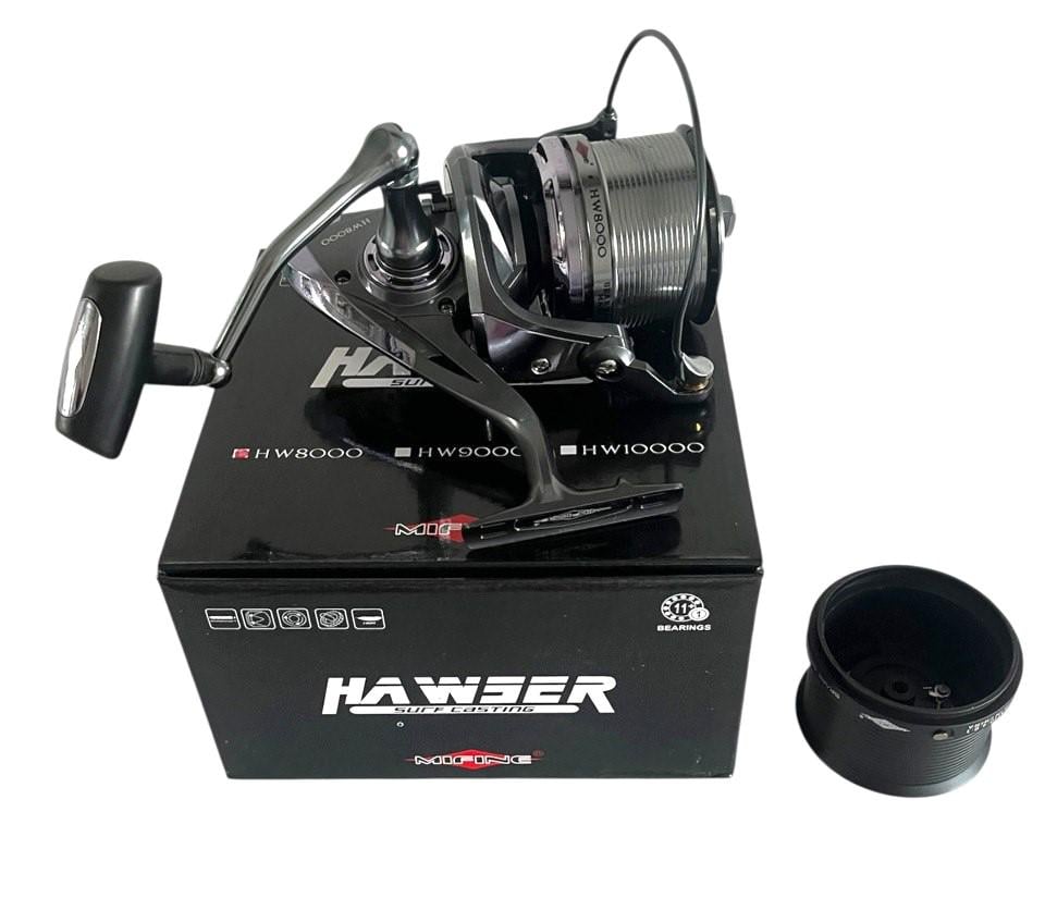 Катушка карповая силовая MIFINE HAWSER HW8000 11+1 подшипник 4.6:1 (209890860) - фото 2 Катушка карповая силовая MIFINE HAWSER HW8000 11+1 подшипник 4.6:1 (209890860) - фото 2