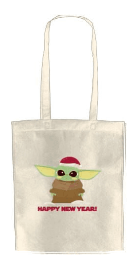 ЭКО-сумка для шопинга Новогодний BABY YODA (3431297361-novogodnij-baby-yoda)