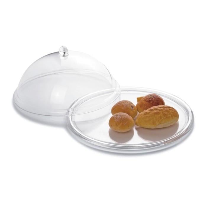 Тортівниця з кришкою Empire Моно акрилова d 34 см (9680)