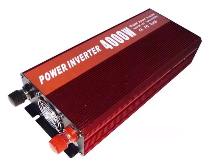 Инвертор 4000W 12V преобразователь напряжения автомобильный с 12В на 220В (18928)