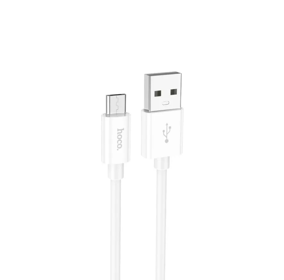 Кабель Hoco X87 Magic Silicone Micro USB 1 м White (9823112)
