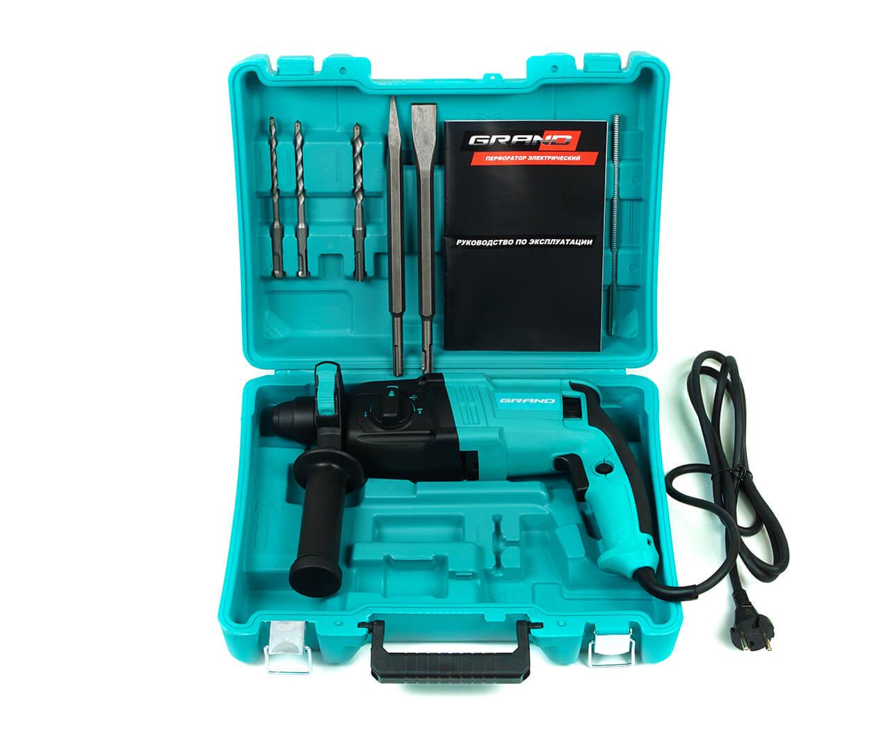 Перфоратор Grand ПЭ-1250 - фото 2 Перфоратор Grand ПЭ-1250 - фото 2