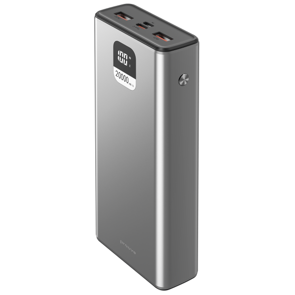 Повербанк Proove Guardian 3A QC+PD 2USB/Micro-USB/Type-С 10000 mAh 22,5W Сірий (PBG222210004)