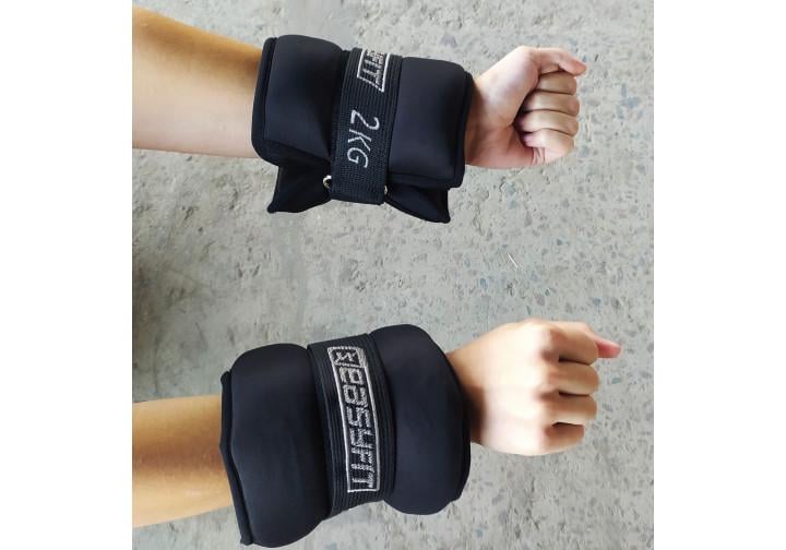 Утяжелители EasyFit Myaki по 2 кг для ног и рук с металлом пара (EF-AWTN-200) - фото 5 Утяжелители EasyFit Myaki по 2 кг для ног и рук с металлом пара (EF-AWTN-200) - фото 5