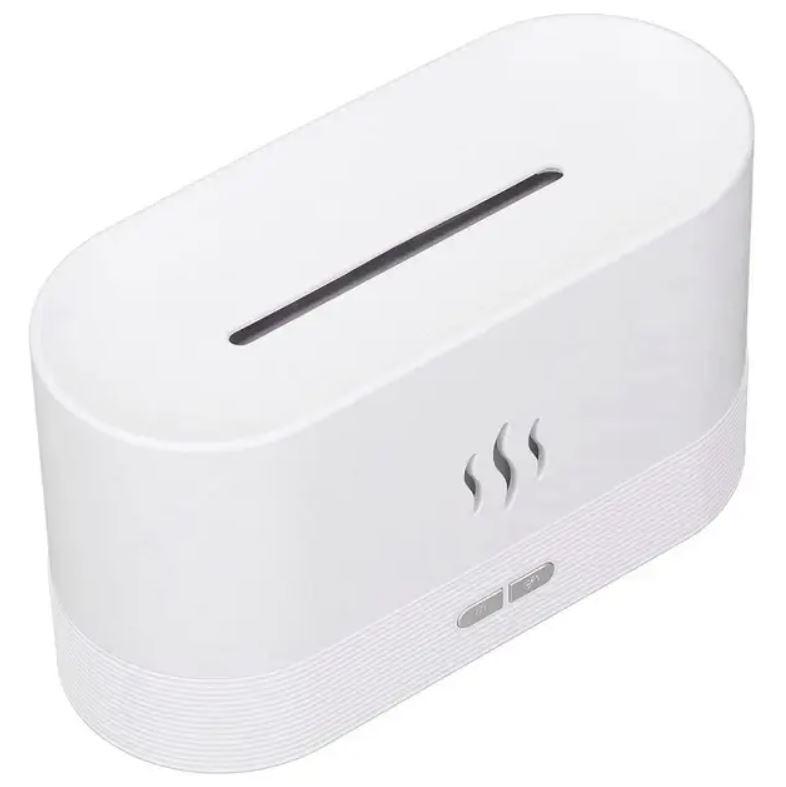 Увлажнитель воздуха Камин DQ-7 с эффектом пламени и ночником 7 цветов Белый (25252790)