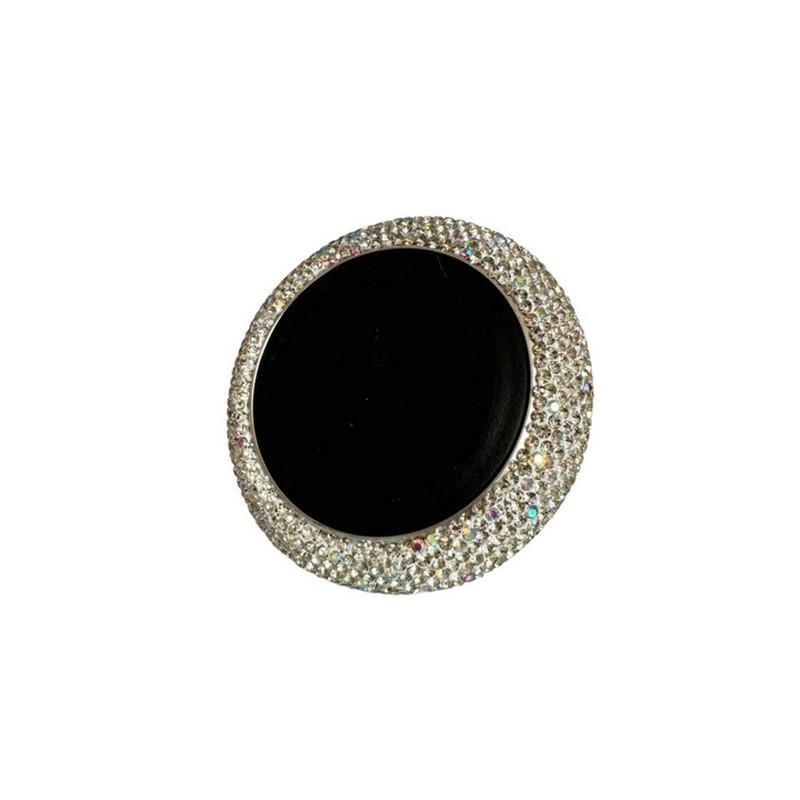 Ароматизатор автомобильный Мишка со стразами Белый(4556-Leader) - фото 4