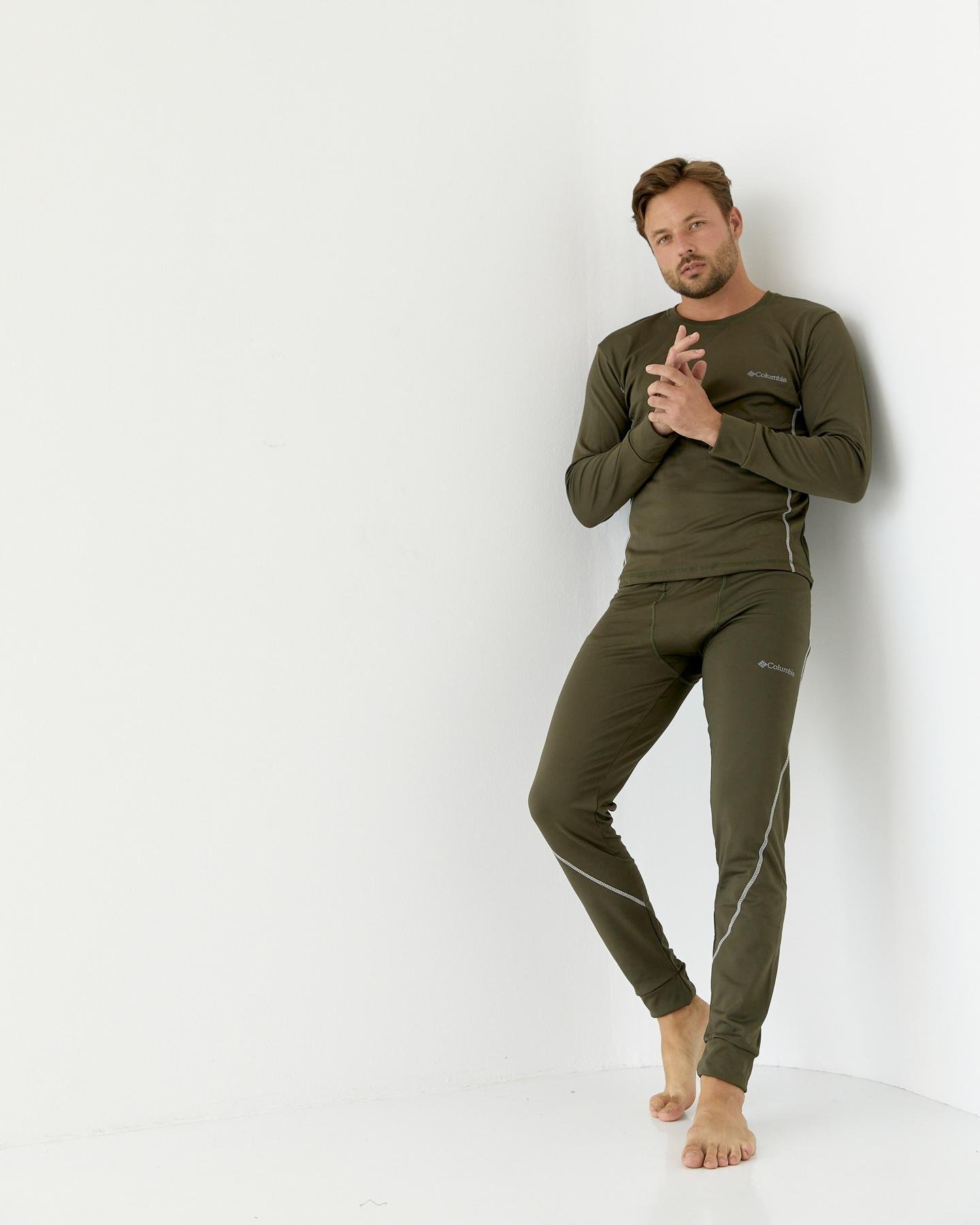 Термобелье зимнее мужское Columbia M Оливковый (30667993)