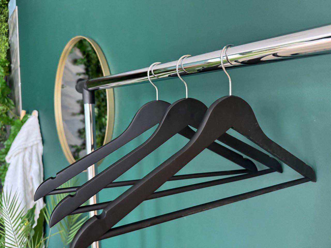 Набор плечиков деревянных с SoftTouch покрытием 3 шт. (2662)