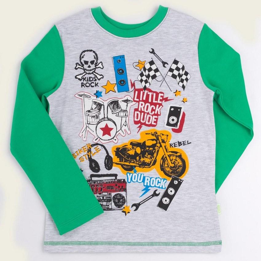 Футболка с длинным рукавом для мальчика Bembi 134 см Бежевый (ФБ 585)