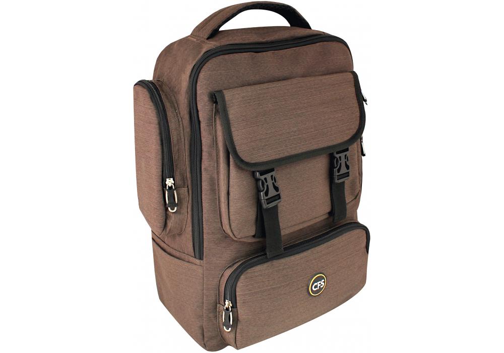 Рюкзак молодежный Cool For School 45x35x15 см 16-25 л Коричневый (CF85844)