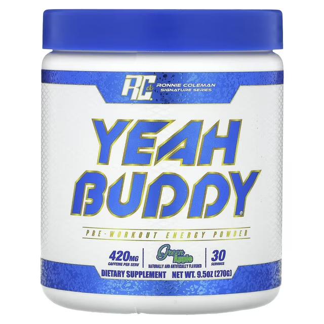 Предтренировочный комплекс Ronnie Coleman Yeah Buddy Pre-Workout Energy Powder 270 г