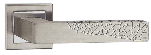 Ручки дверные USK Z-60078 BN/NP Никель