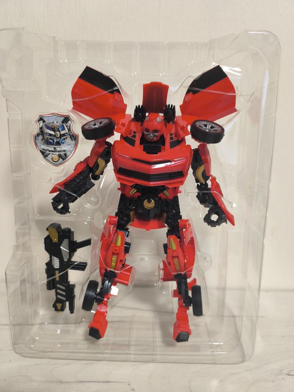 Трансформер Бамблбі Автобот 30 см Червоний - фото 7 Трансформер Бамблбі Автобот 30 см Червоний - фото 7