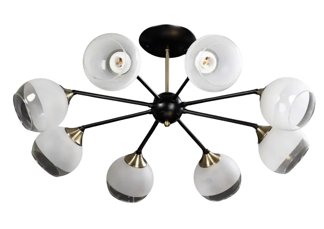 Люстра Svet DW-017/8 BK/AB (2579164208)