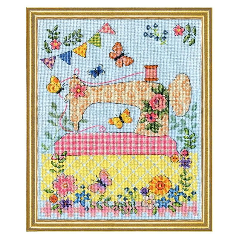 Набор для вышивания крестиком Design Works 2948 Sewing Machine (22891) Набор для вышивания крестиком Design Works 2948 Sewing Machine (22891)