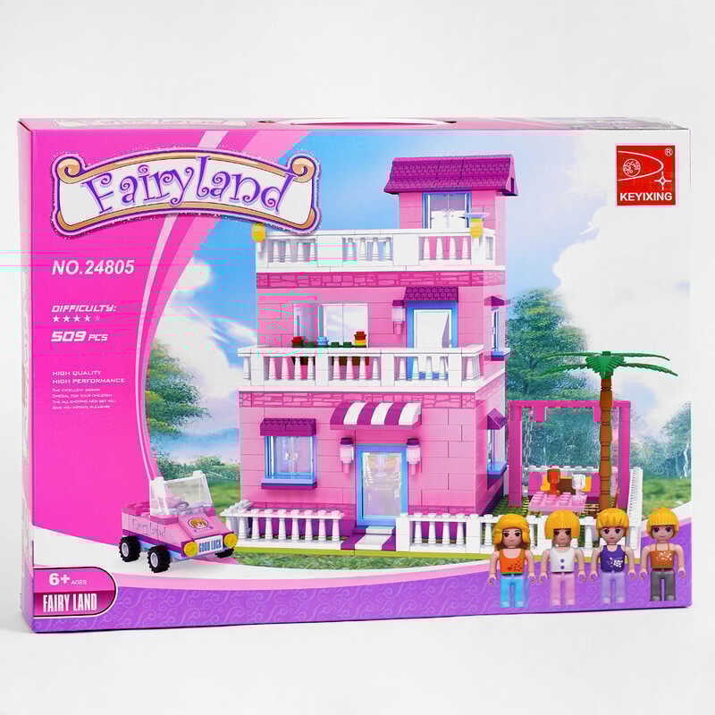 Конструктор Ausini 24805 Fairyland 501 деталей 47x6,5x35 см (123397)