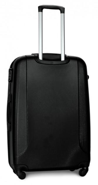 Валіза пластикова Fly 310 M на 4 колесах Чорний (CEKRBFL310MS4CER) - фото 3