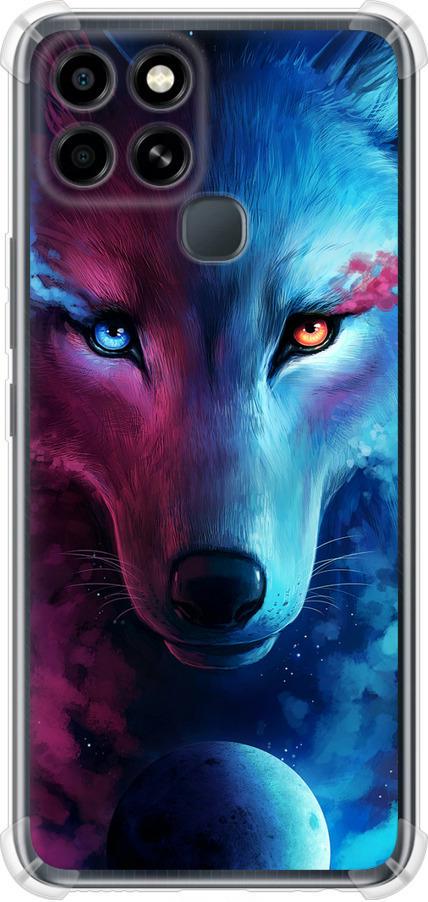 Чехол на Infinix Smart 6 Арт-волк (3999sp-2758-42517)