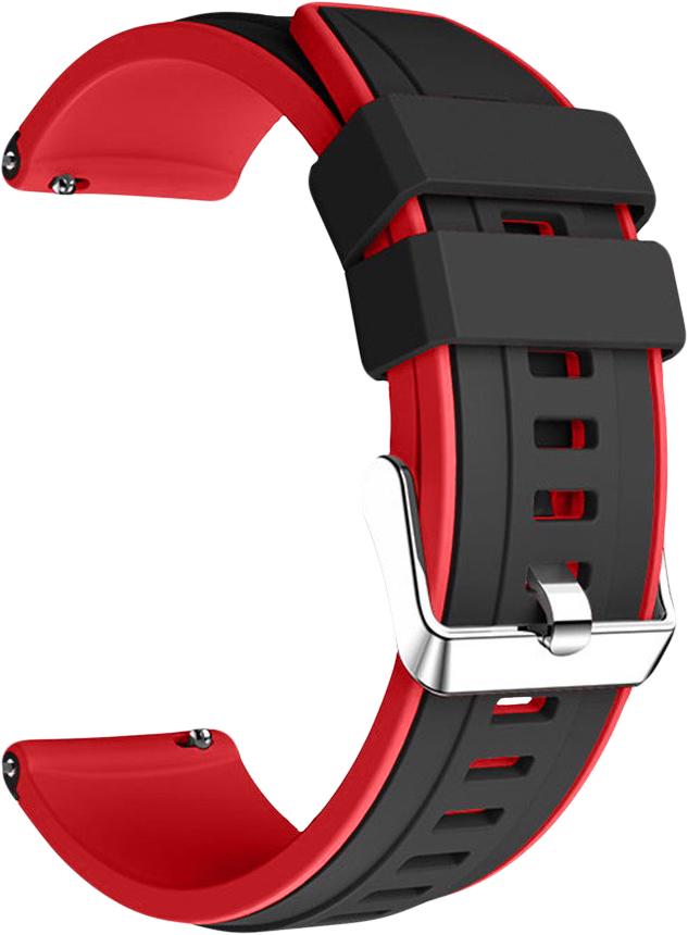 Ремешок Coholl для Amazfit Bip 5 Black/Red (34352-44) - фото 2 Ремешок Coholl для Amazfit Bip 5 Black/Red (34352-44) - фото 2