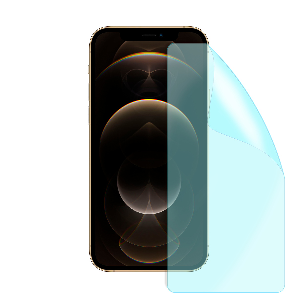 Гидрогелевая пленка для Apple iPhone 12 Pro серии grade B (HF-B02SNG-002-004)