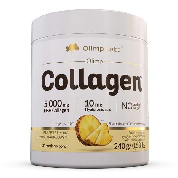 Хондропротектор для спорта Olimp Nutrition Collagen 240 г 30 порций Pineapple (000021458) Хондропротектор для спорта Olimp Nutrition Collagen 240 г 30 порций Pineapple (000021458)