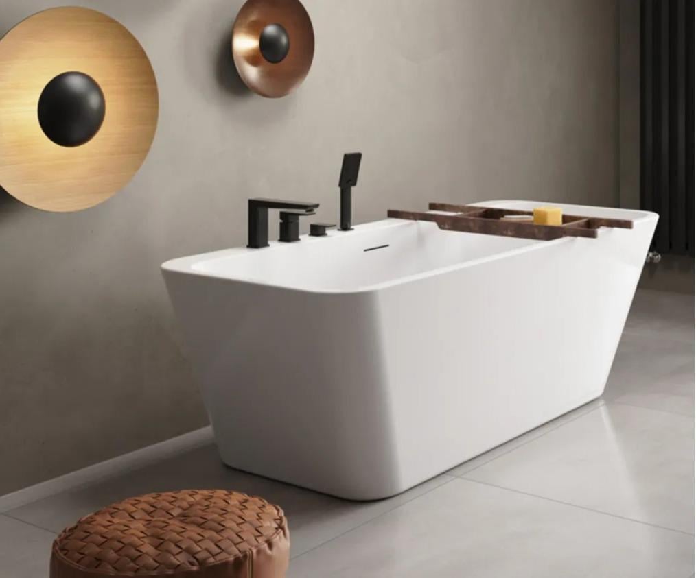 Ванна акриловая Radaway Gloria 160x73 см с ножками, правая WA1-54-160x073P