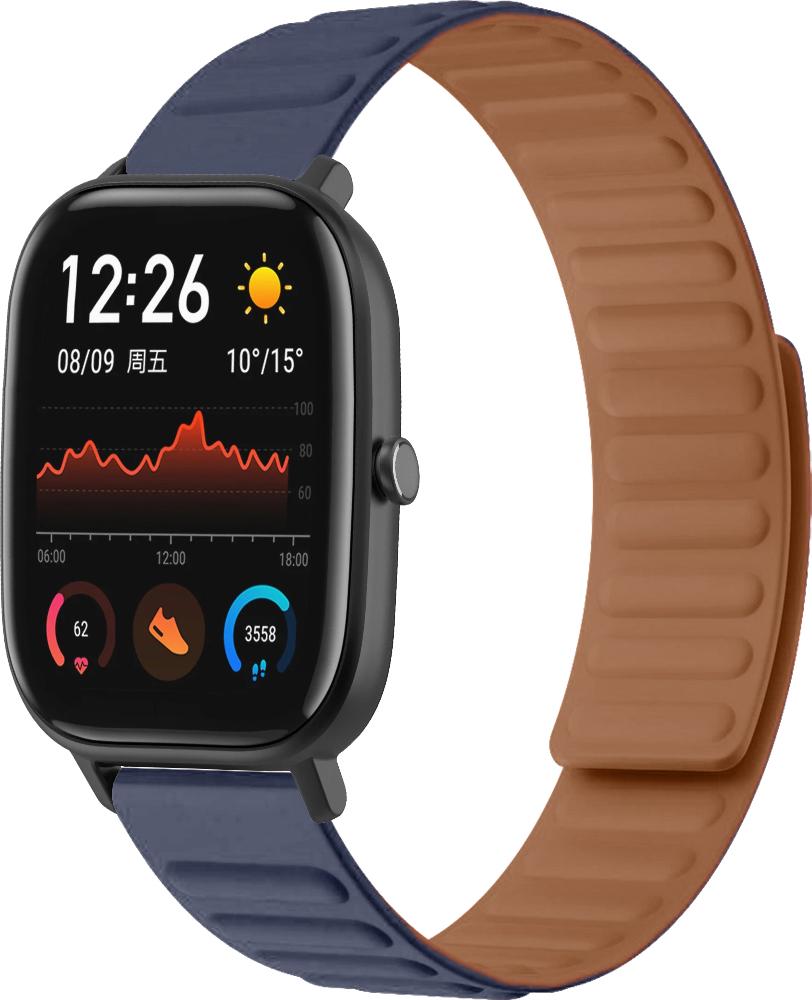 Ремешок Magneter для Amazfit GTS Dark Blue (26625-5D)