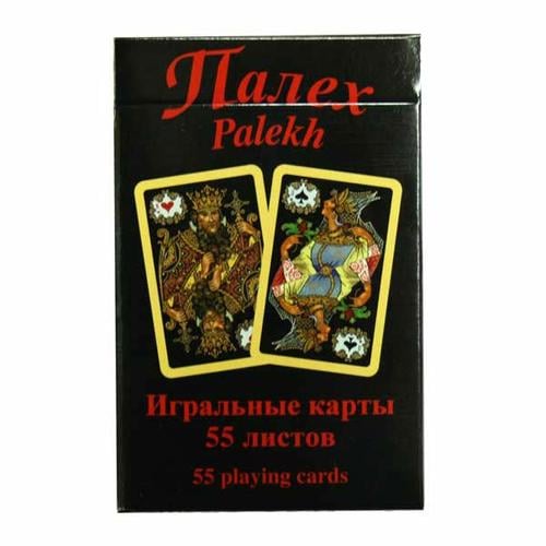 Карты игральные Piatnik Black Palekh 55 карт (1486)