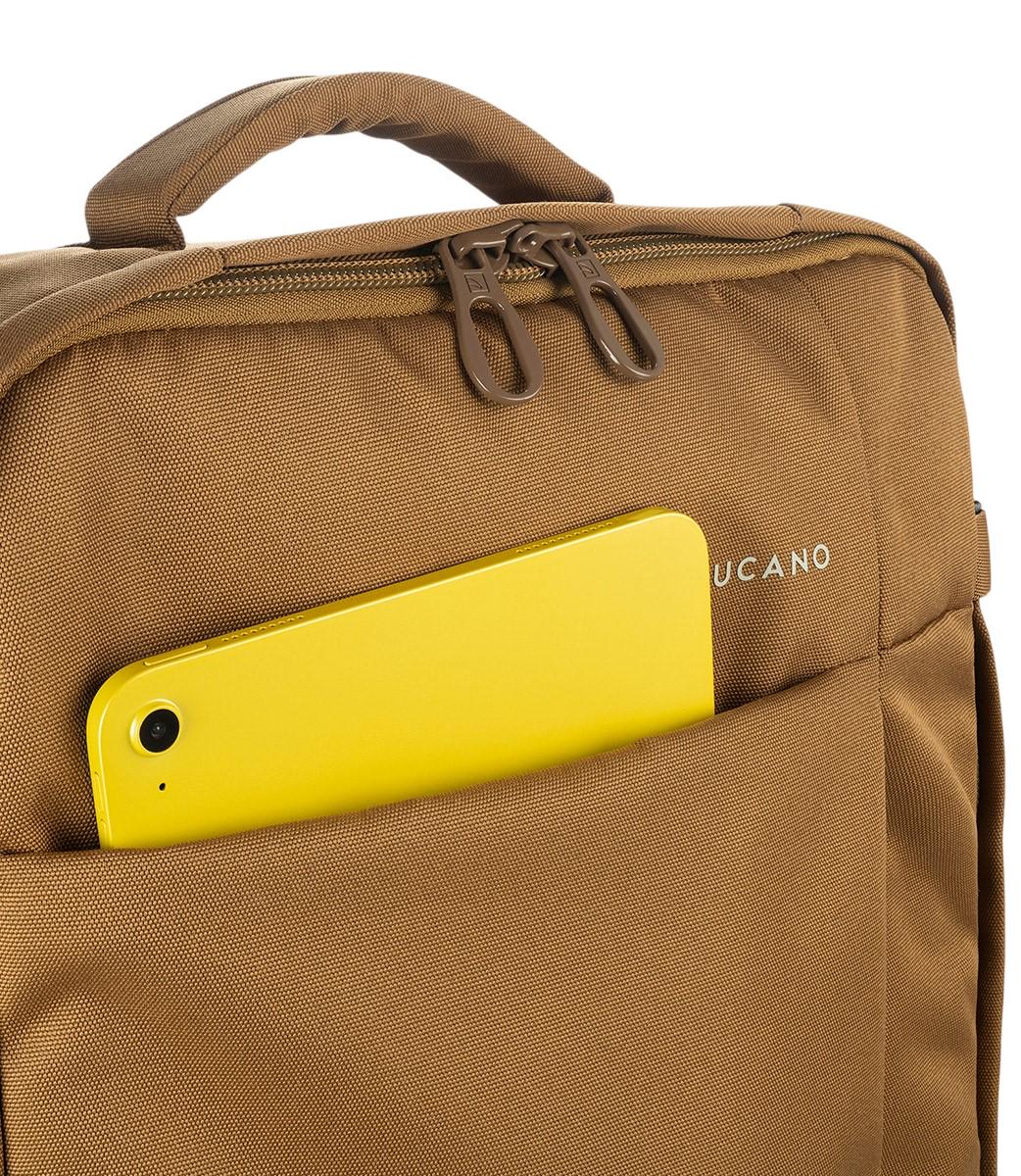 Сумка на колесах Tucano Tugo M Trolley полиэстер телескопическая ручка 45 л Коричневый (635999) - фото 8 Сумка на колесах Tucano Tugo M Trolley полиэстер телескопическая ручка 45 л Коричневый (635999) - фото 8