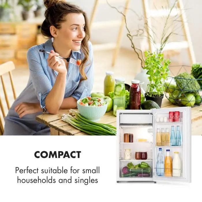 Холодильник Klarstein Luminance Frost 91 л Белый (10033174) - фото 3