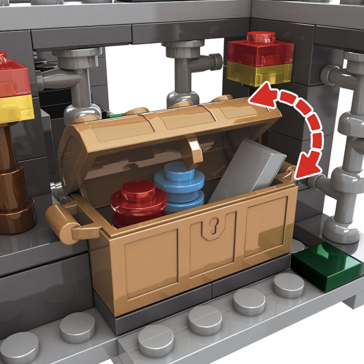 Конструктор My World Портал 437 деталей (AA8007) - фото 6 Конструктор My World Портал 437 деталей (AA8007) - фото 6