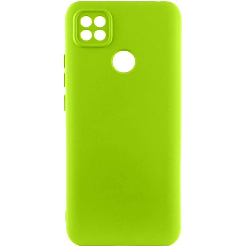 Противоударный чехол Silicone Cover Lakshmi Full Camera (A) для Xiaomi Redmi 9C Neon Green