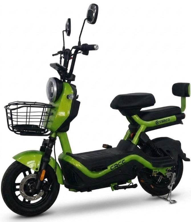 Электроскутер Crosser CR-1 60V 24 Ah 800W Зеленый (2104619501)