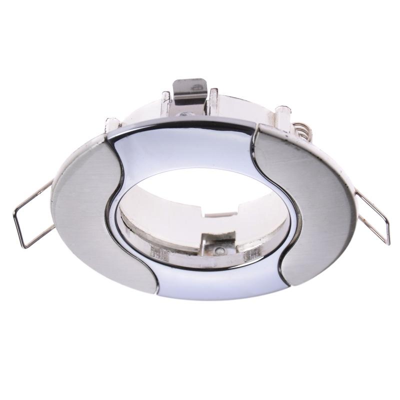 Светильник точечный 20 W GU5.3 HDL-DS 77 3 шт. Silver Matte/Chrome (163641-3)