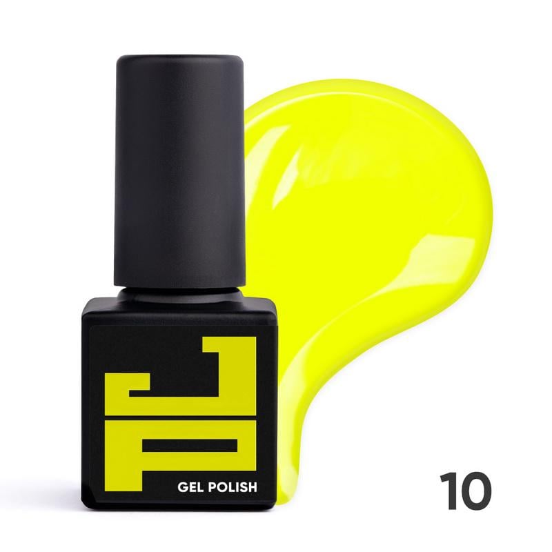 Гель-лак Jerden Proff 5 мл 010 Neon yellow