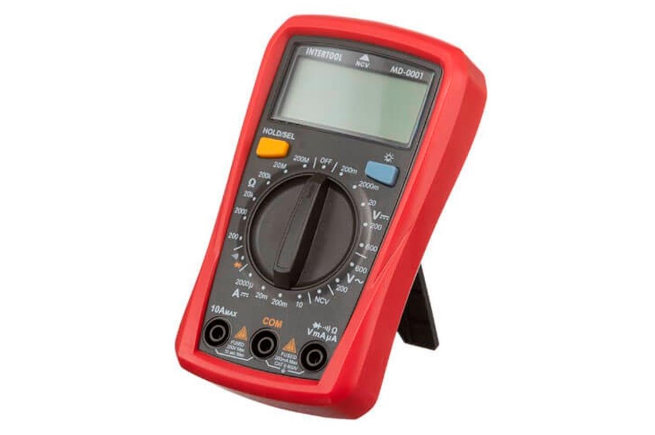 Мультиметр цифровий Intertool CAT II-300В x CAT I-600В (MD-0001)