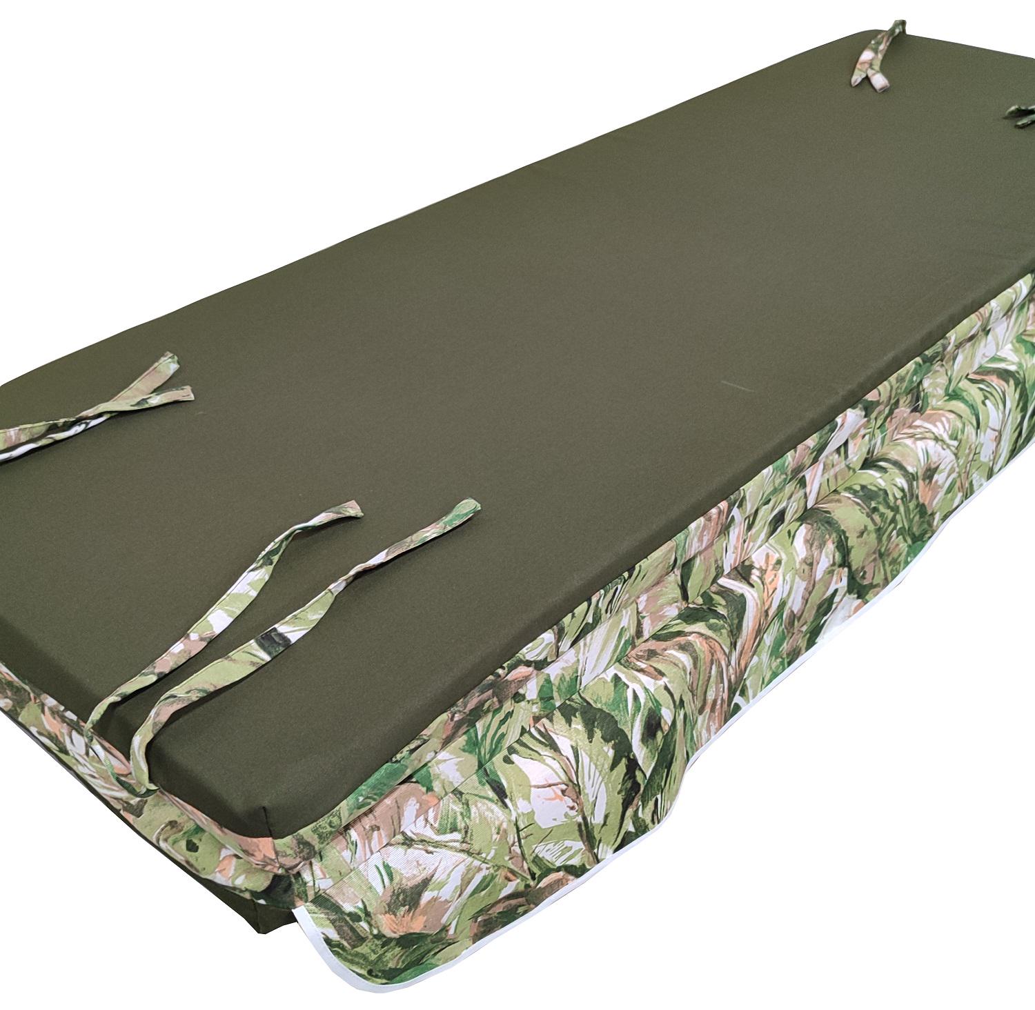 Подушка для гойдалки eGarden AIRE VERDE 150x105x5 см (5675) - фото 6 Подушка для гойдалки eGarden AIRE VERDE 150x105x5 см (5675) - фото 6