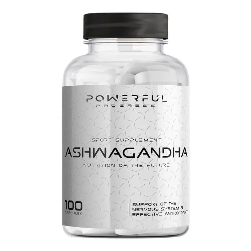 Экстракт корня ашваганды Powerful Progress Ashwagandha 100 капс. (22664-01)
