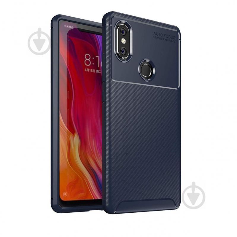 Чехол Carbon Case Xiaomi Mi 8 Se Синий