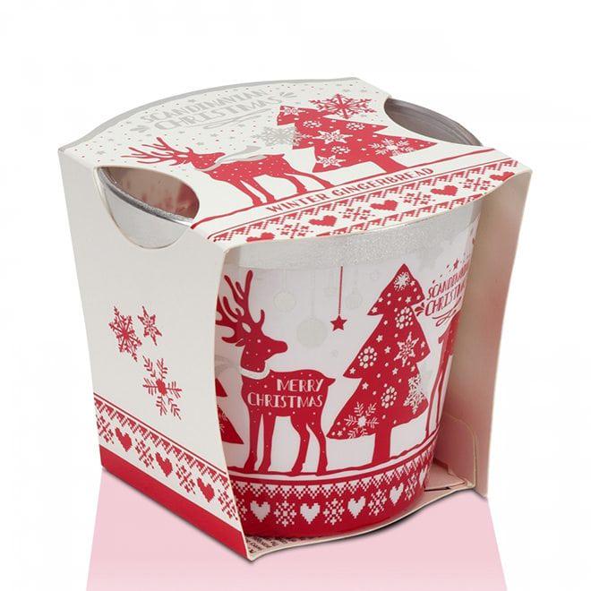 Свеча ароматическая Flora Scandinavian Christmas Winter Gingerbread (28710) Свеча ароматическая Flora Scandinavian Christmas Winter Gingerbread (28710)