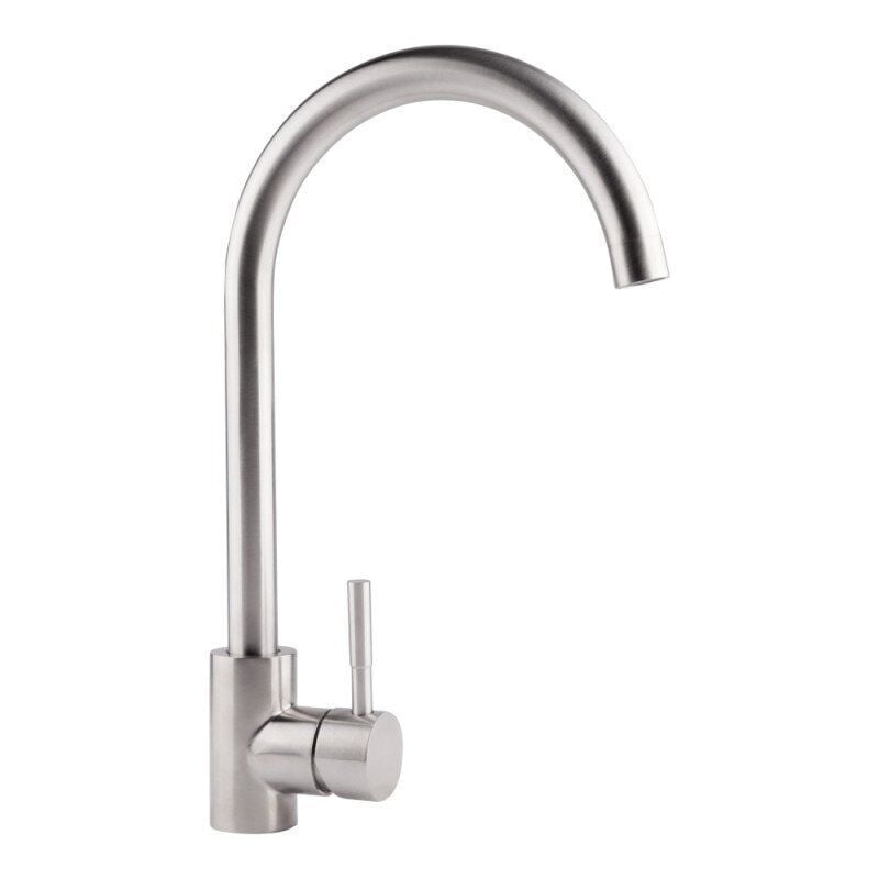 ЗЗмішувач для кухні Lidz 12 32 LIDZ1232015F8 одноважільний Сатин (61534)