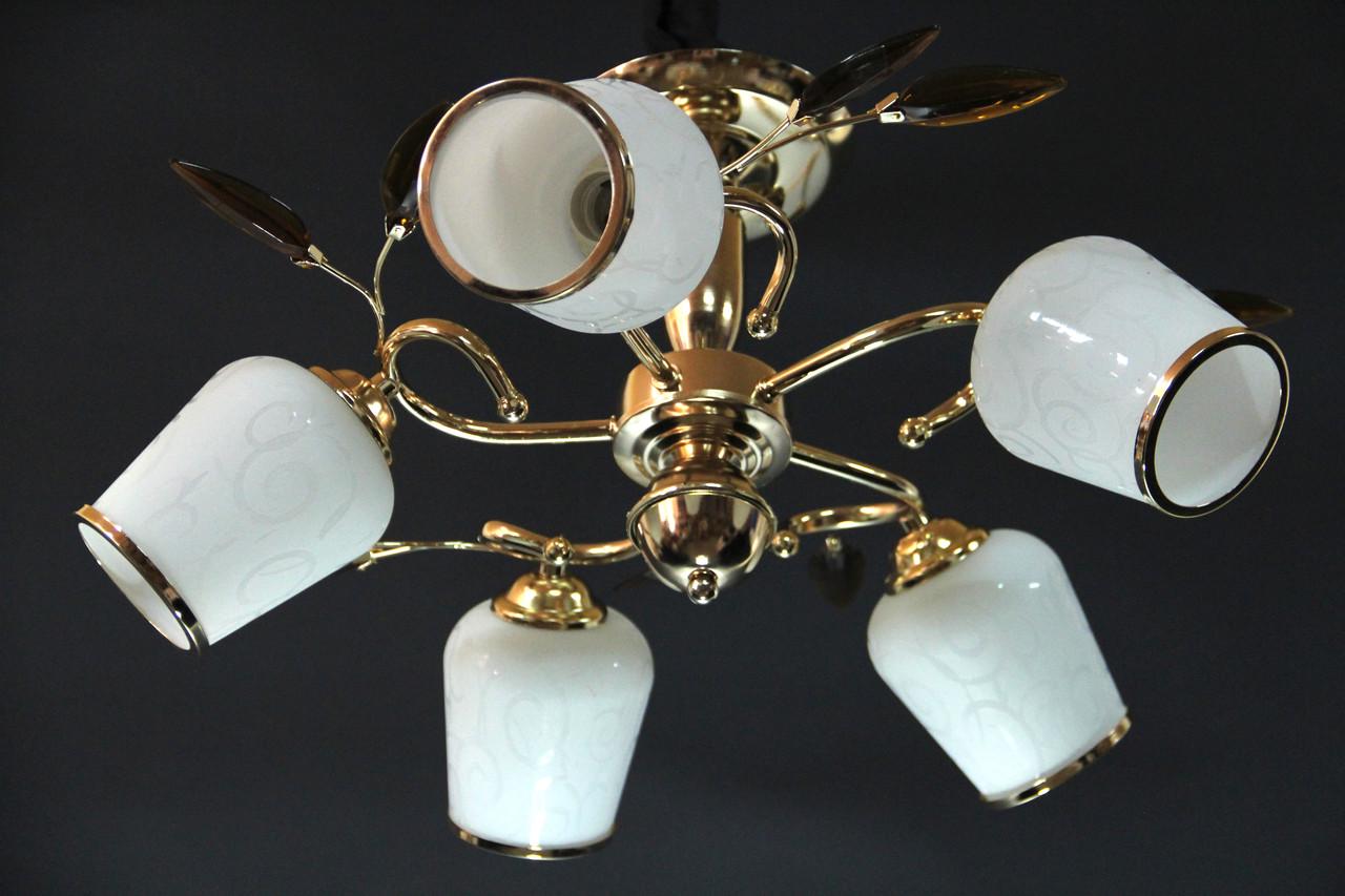 Люстра Svlight пятиламповая T109/5 Золотой (372922723)