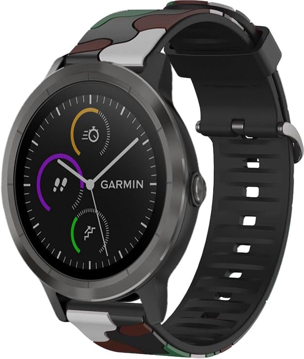 Ремешок Tactic Camouflage для Garmin Vivoactive 3 Brown (32904-30)