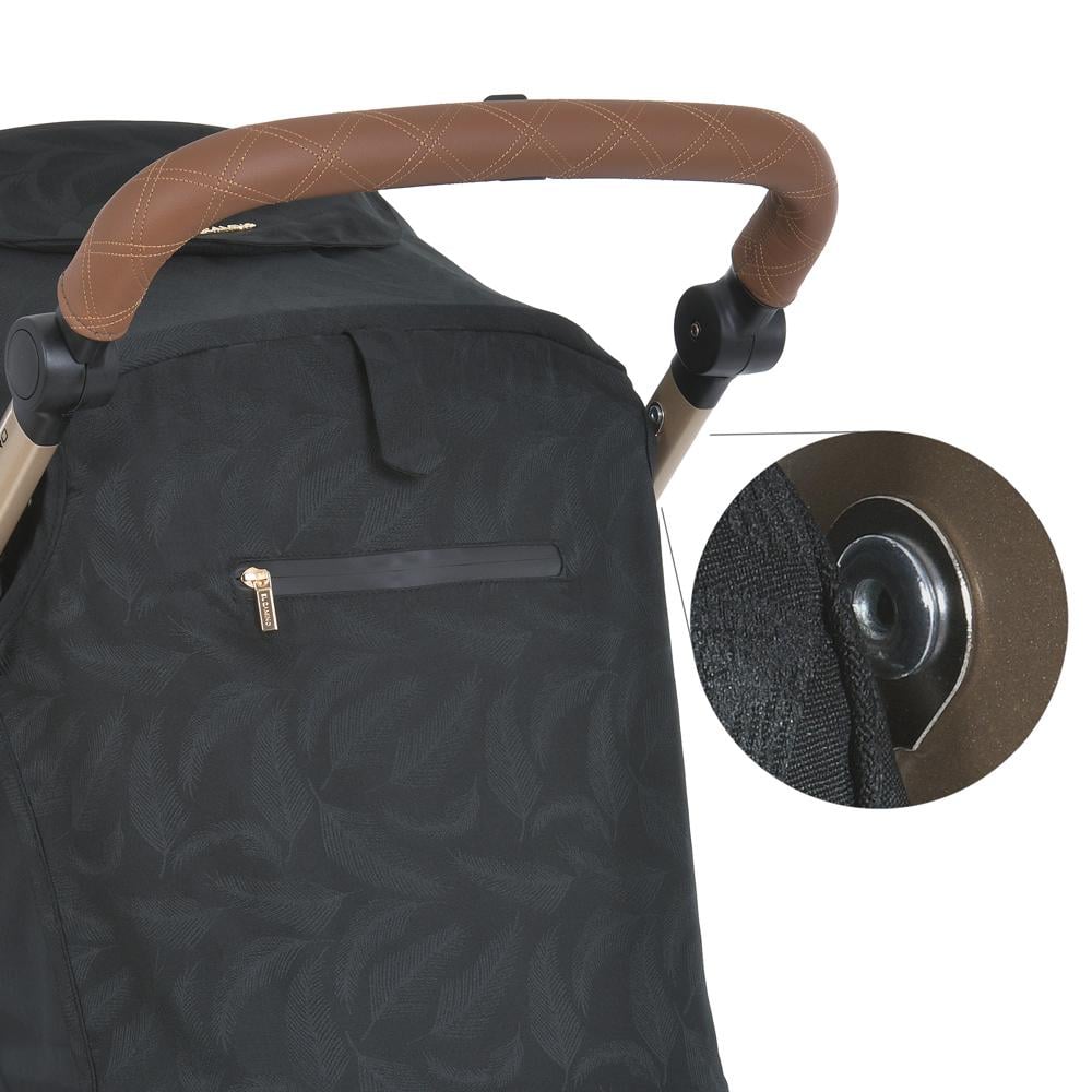 Коляска дитяча El Camino ME 1053G-2 DYNAMIC PRO Special Black - фото 7