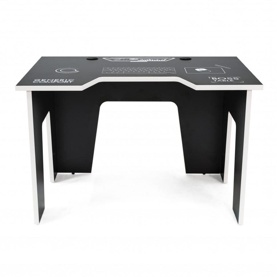 Геймерский стол ХGamer Generic Office 3 Boss Черный с белым (ГСXGGO3B)