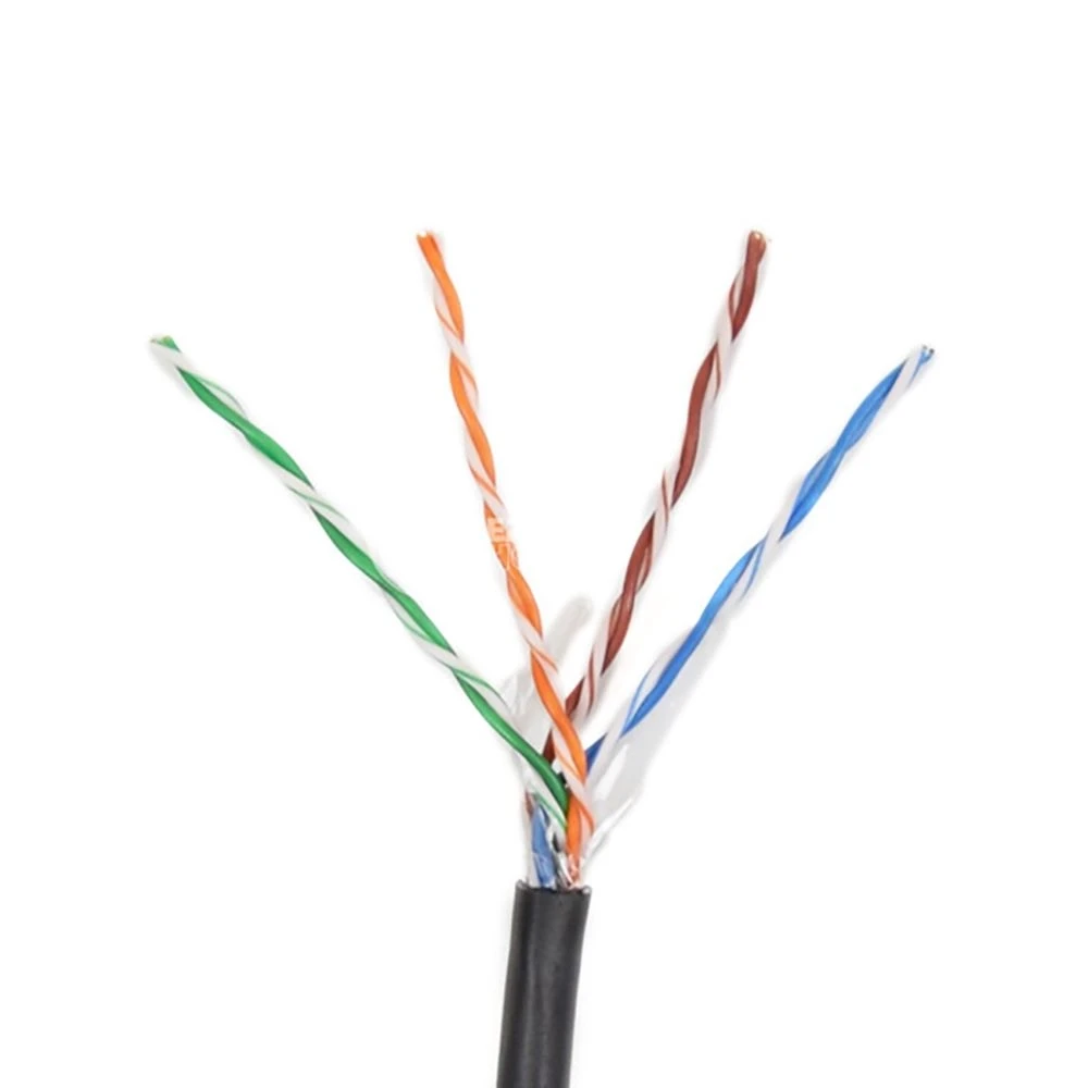 Кабель витая пара GoldMine GM UTP 4х2х24AWG 0,51 СU CAT.5E PE UTP медный наружный 305 м (3127501140)