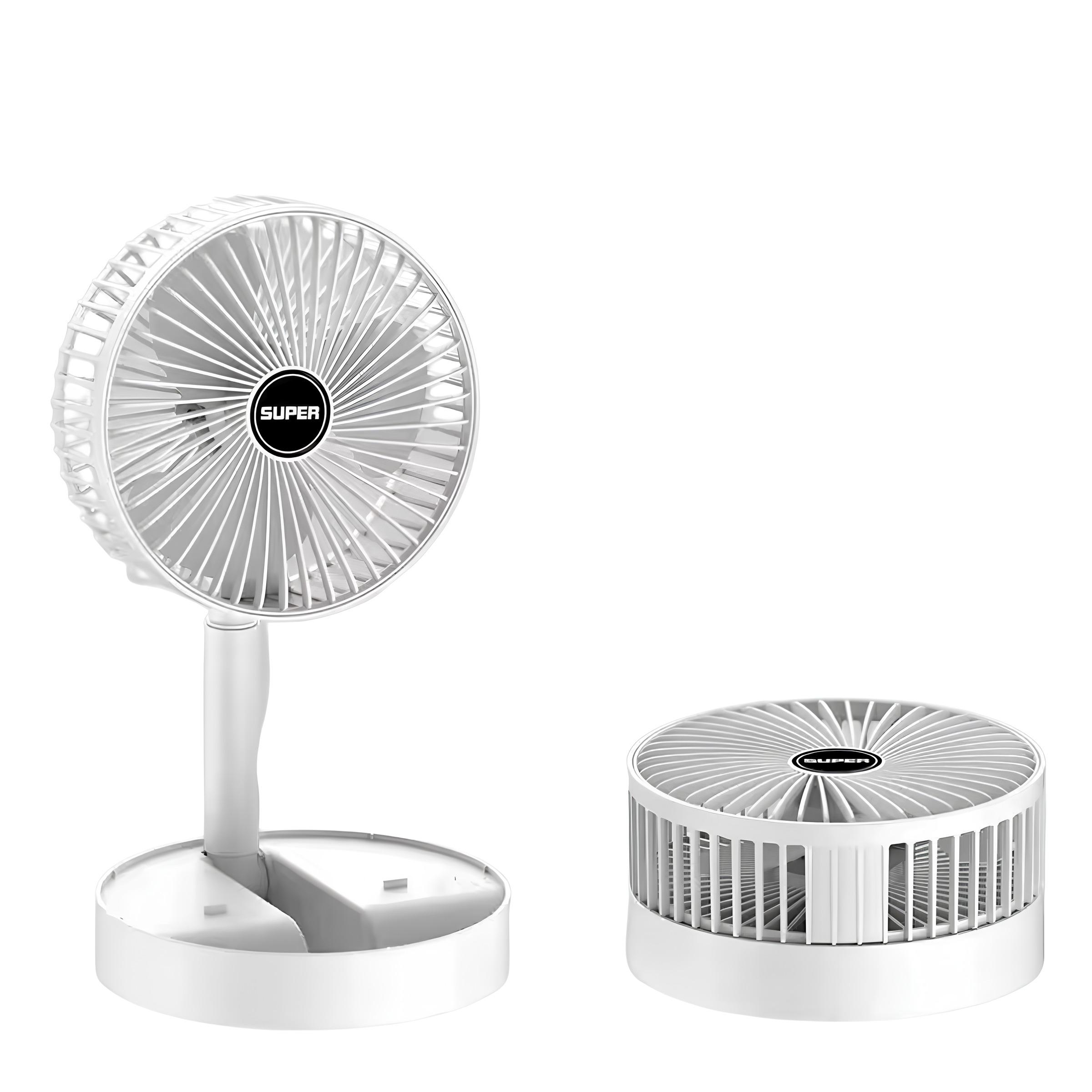 Вентилятор настільний Білий (29164417) - фото 2