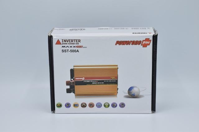 Преобразователь автоинвертор PowerOne+ 12 V 220 V 500W (SST-500A) - фото 5 Преобразователь автоинвертор PowerOne+ 12 V 220 V 500W (SST-500A) - фото 5