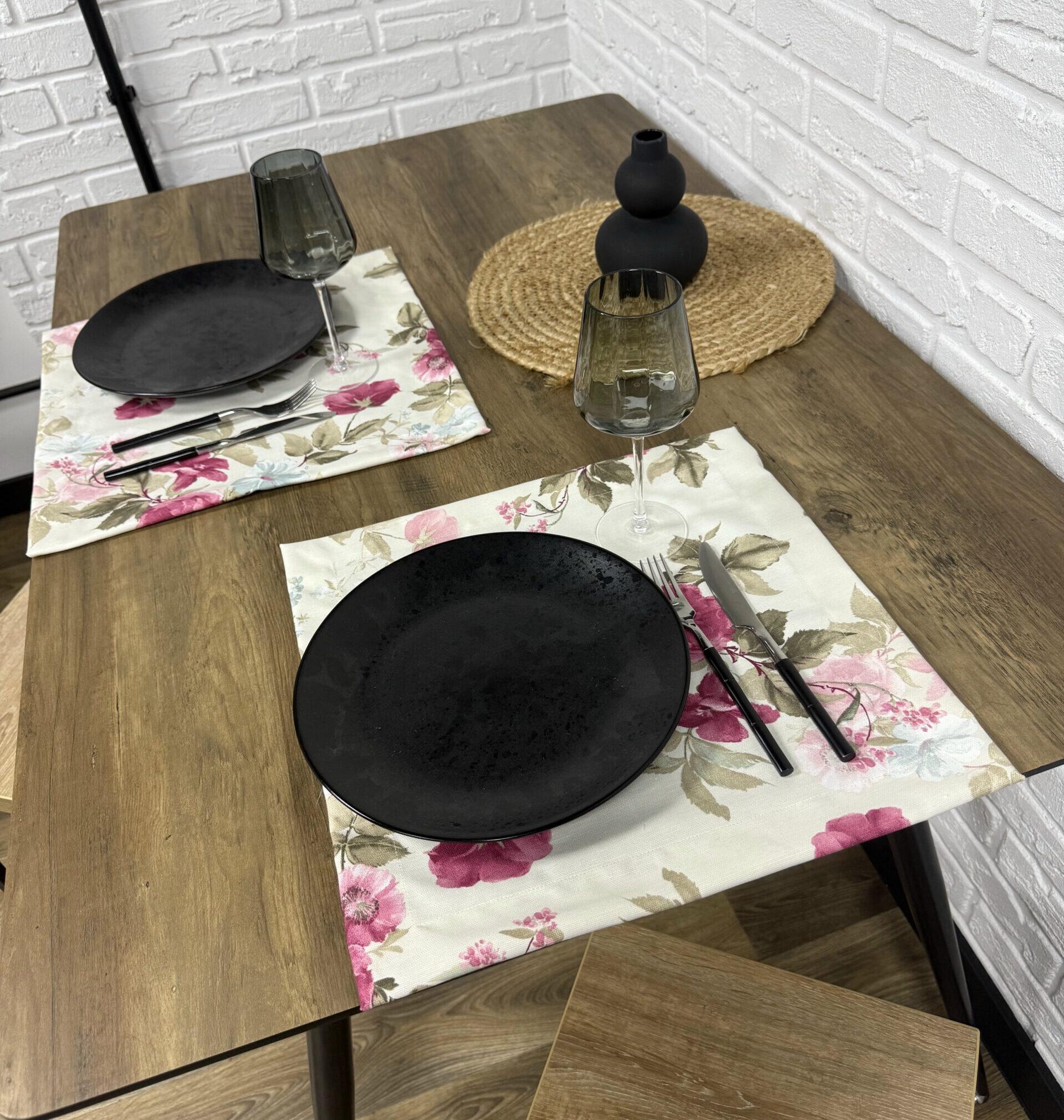 Серветка сервірувальна Comfort Home Tea rose водовідштовхувальна з тефлоновим покриттям 30х40 см - фото 2 Серветка сервірувальна Comfort Home Tea rose водовідштовхувальна з тефлоновим покриттям 30х40 см - фото 2