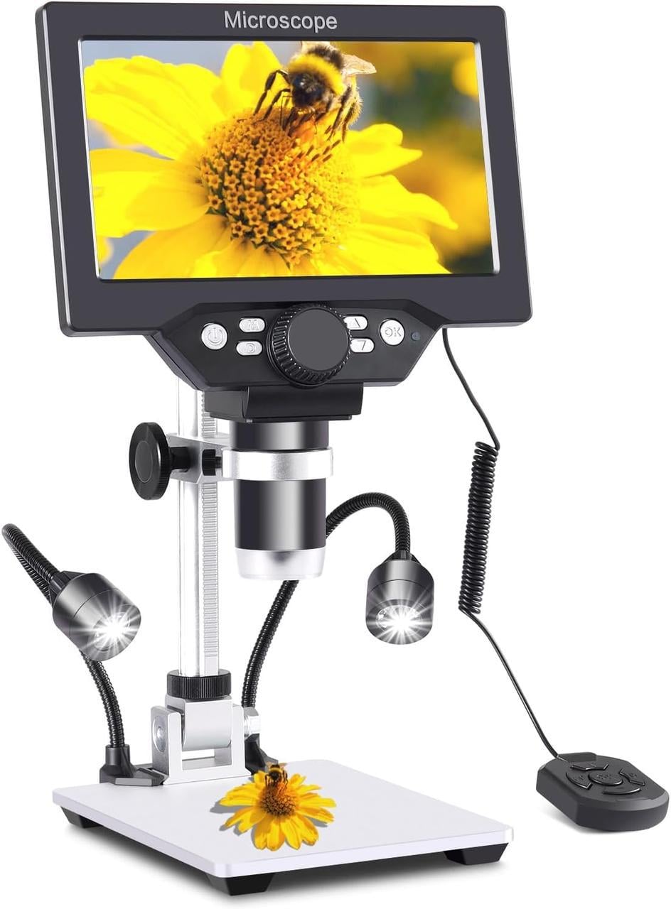 Микроскоп цифровой с ЖК-дисплеем 7 дюймов
